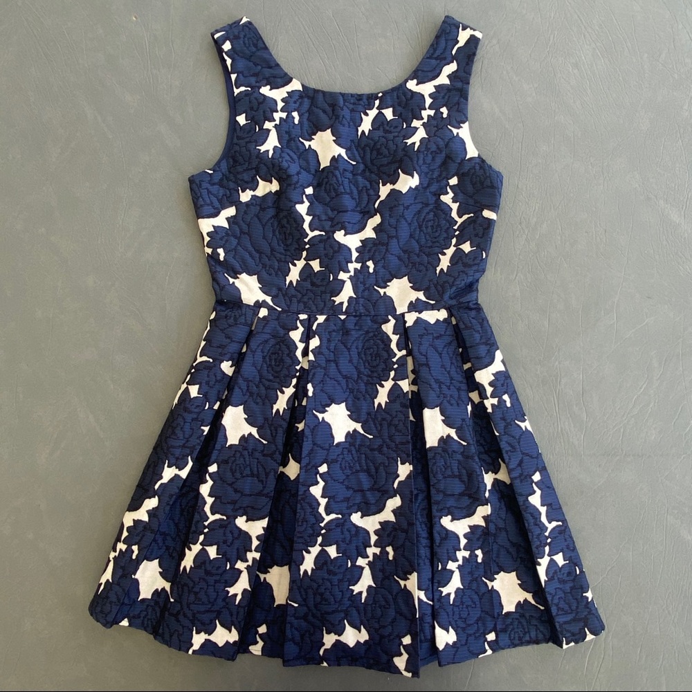 Lucy Paris Floral Brocade Dress